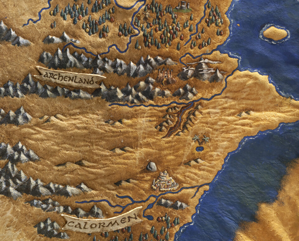 Chronicles of Narnia Map Calormen