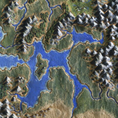 Dragonlance Ansalon World Map The New Sea