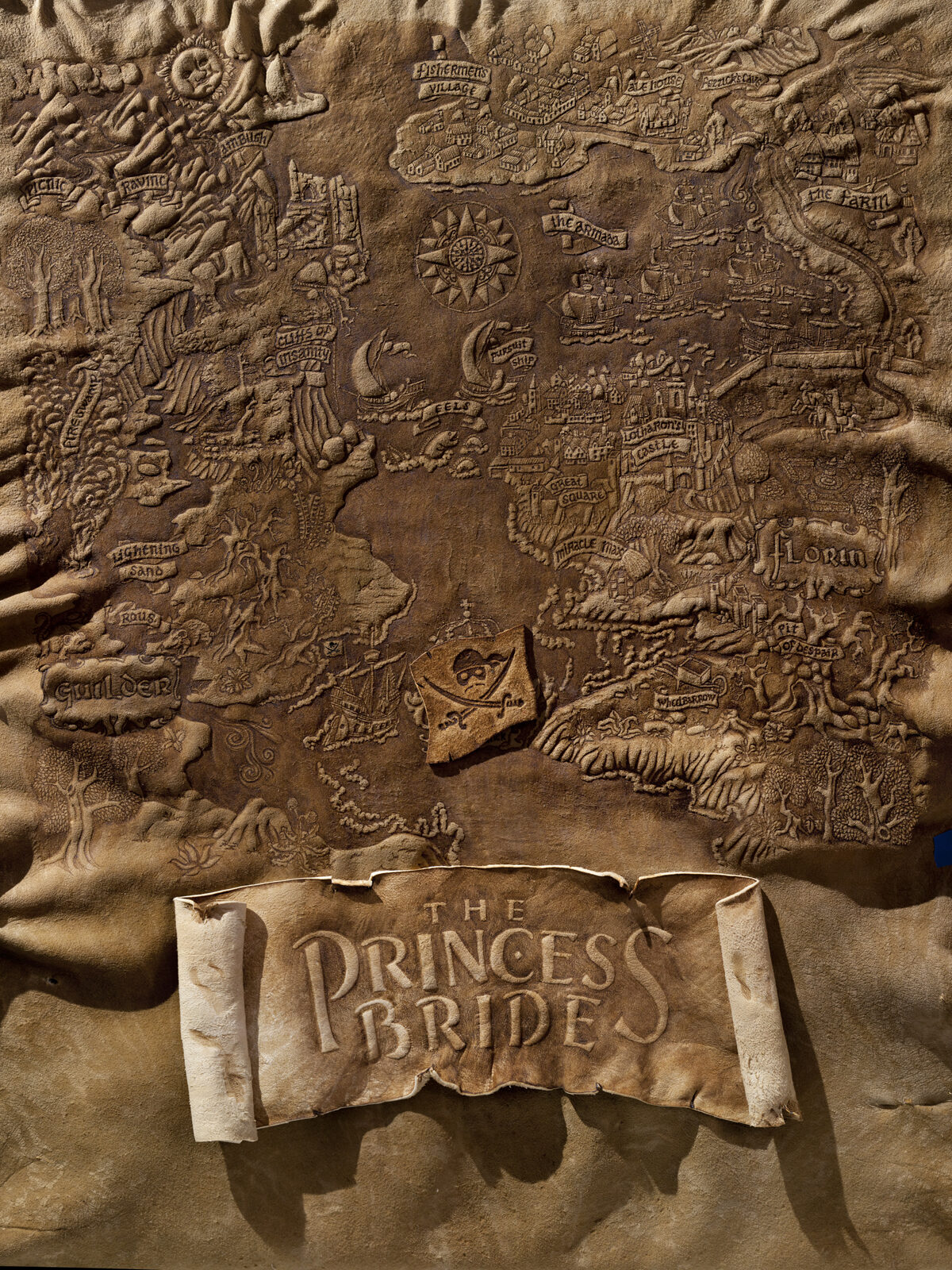 Princess Bride Map Reproduction
