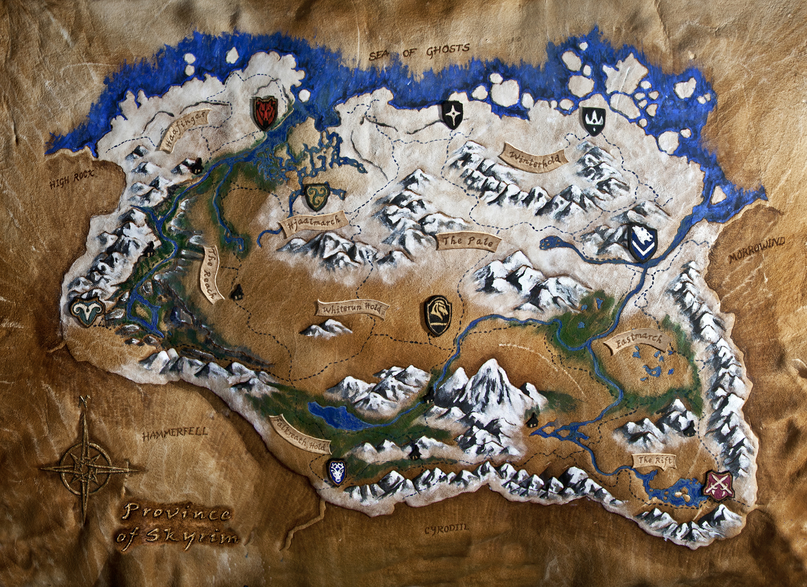 Skyrim – The Elder Scrolls Map Reproduction