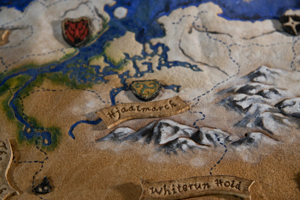 Skyrim The Elder Scrolls Map Hjaalmarch