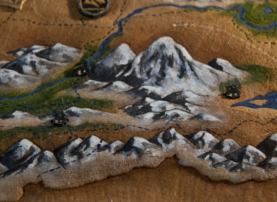 Skyrim The Elder Scrolls Map Mountains