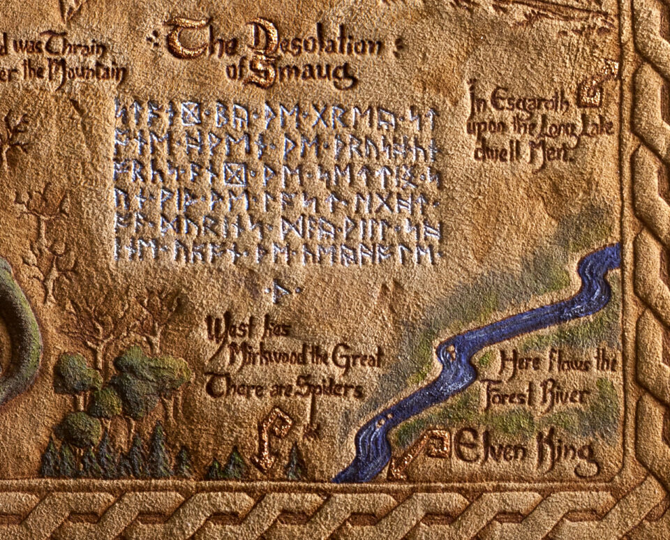 The Hobbit Thrors Map Legend