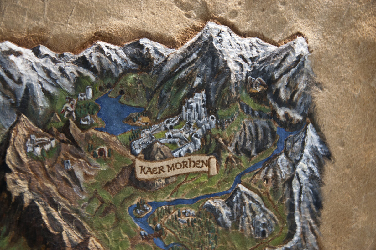 The Witcher 3 World Map Kaer Morhen scaled