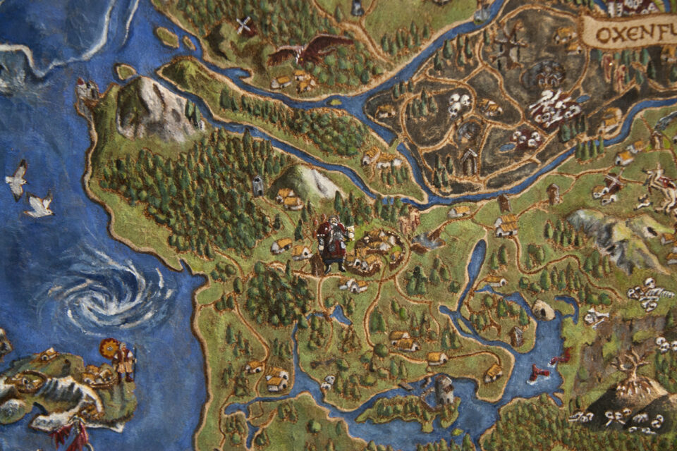 The Witcher 3 World Map The Bard scaled