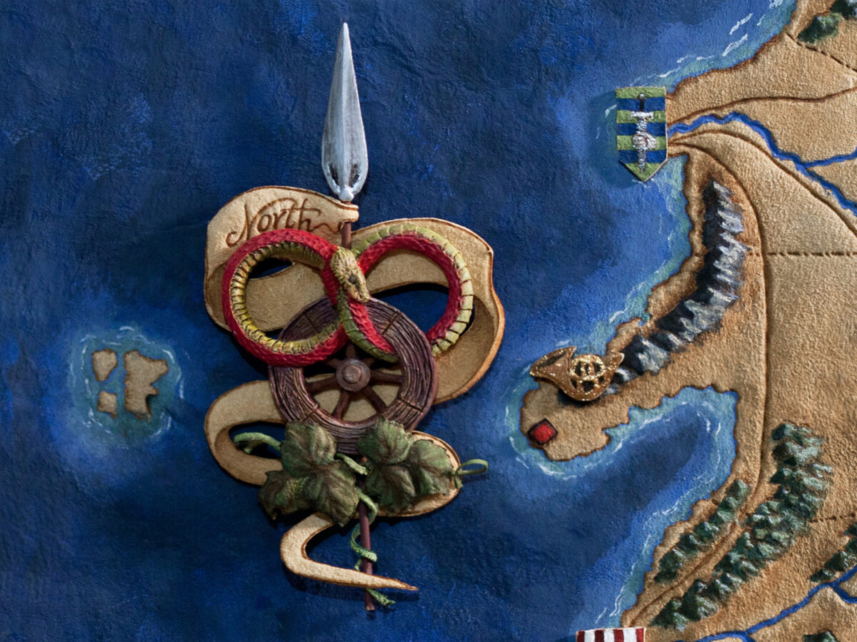 Wheel of Time World Map Legend