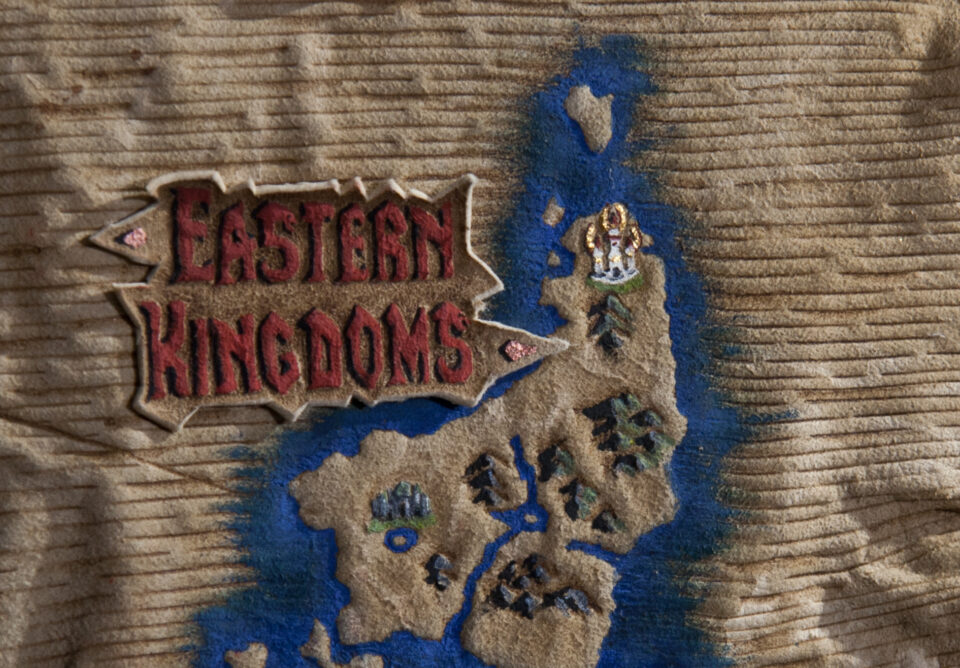 World of Warcraft Azeroth Map Eastern Kingdoms