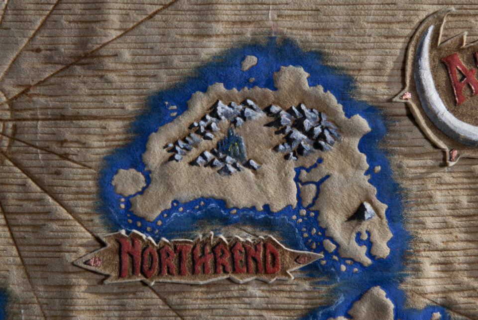 World of Warcraft Azeroth Map Northrend