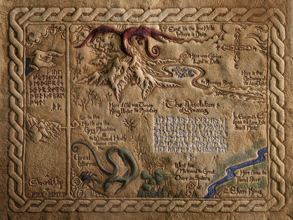 The Hobbit Thrors Map Full
