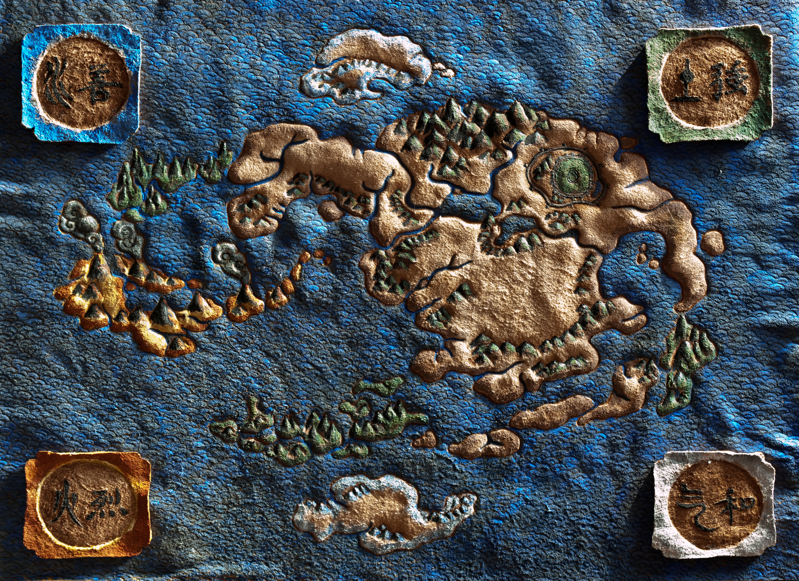 Avatar – The Last Airbender Map Reproduction